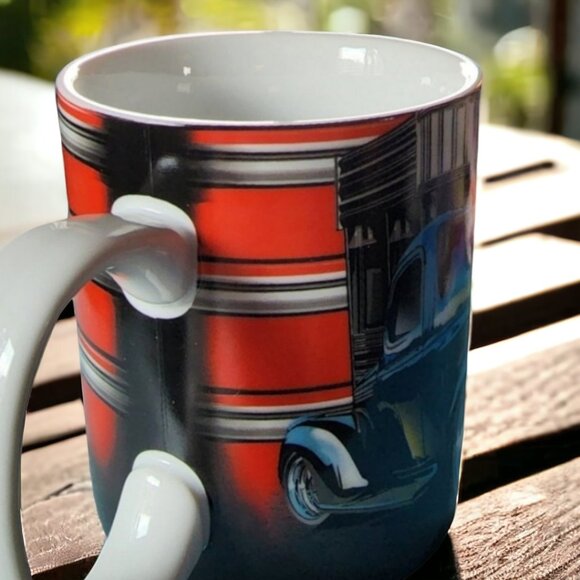 SNAP ON "Route 66" Choko Authentics 100% Porcelain Mug - Picture 3 of 6